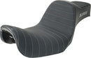 High Noon Seat Black / Silver For Harley Davidson FXD 1340 1996-1998
