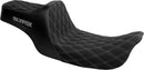 High Noon Seat Black / Silver For Harley Davidson FLD 1690 2012-2013