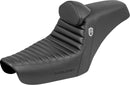 Gripper Step-Up Seats Black For Harley Davidson FXD 1450 1999-2003 - 72.5 CM