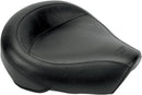 Wide Vintage Solo Seat Black For Harley Davidson XL 1200 C 1996-2003 - 35.5 CM