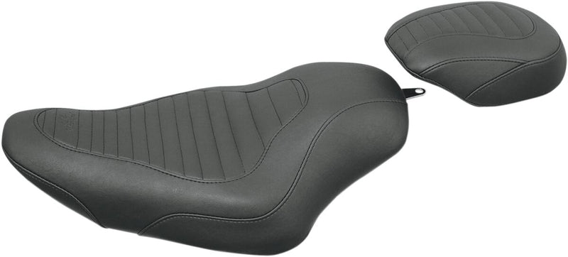 Tripper Synthetic Leather Solo Seat Black For Harley Davidson RH 1250 S ABS 2021 - 39.5 CM