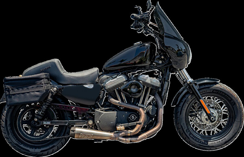 The Drifter Seat Black For Harley Davidson XL 883 2004-2009 - 28 CM