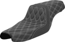 Lattice Stitch Step-Up Seat Black / White - 12.5 Litre