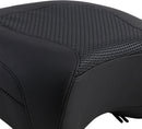 Textured Police Air Ride Seat Black For Harley Davidson FLHR 1340 1997-1998