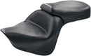 Vintage Wide Touring Seat Black For Kawasaki VN 900 2006-2020 - 34.5 CM