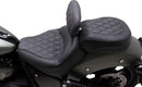 Recessed Passenger Seat Black For Indian CHIEF 111 ABS 2022-2025