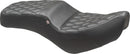 Squareback One-Piece Seat Black For Honda CMX 300 2017-2024 - 31 CM