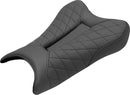 Track Lattice Stitch Seat Black For Kawasaki ZX-6 R 636 - 30.5 CM
