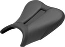 Carbon Fiber Track Seat Black For Kawasaki EX 400 - 28 CM