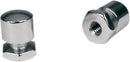 Chrome Seat Bolts And Mounting Nuts Chrome For Harley Davidson FLHR 1340 1994-1998 - 1/4-20
