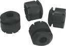 Seat Cushion Rubber Set Black For Honda TRX 125 M 1987-1988