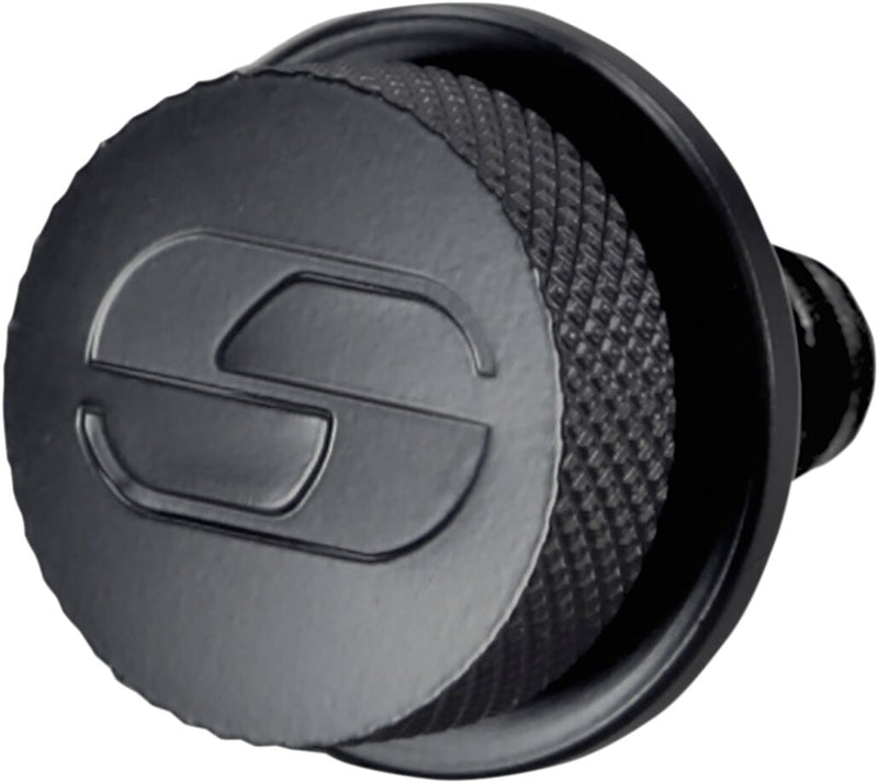 Seat Mounting Knob Black For Harley Davidson FLD 1690 - 1/4-20