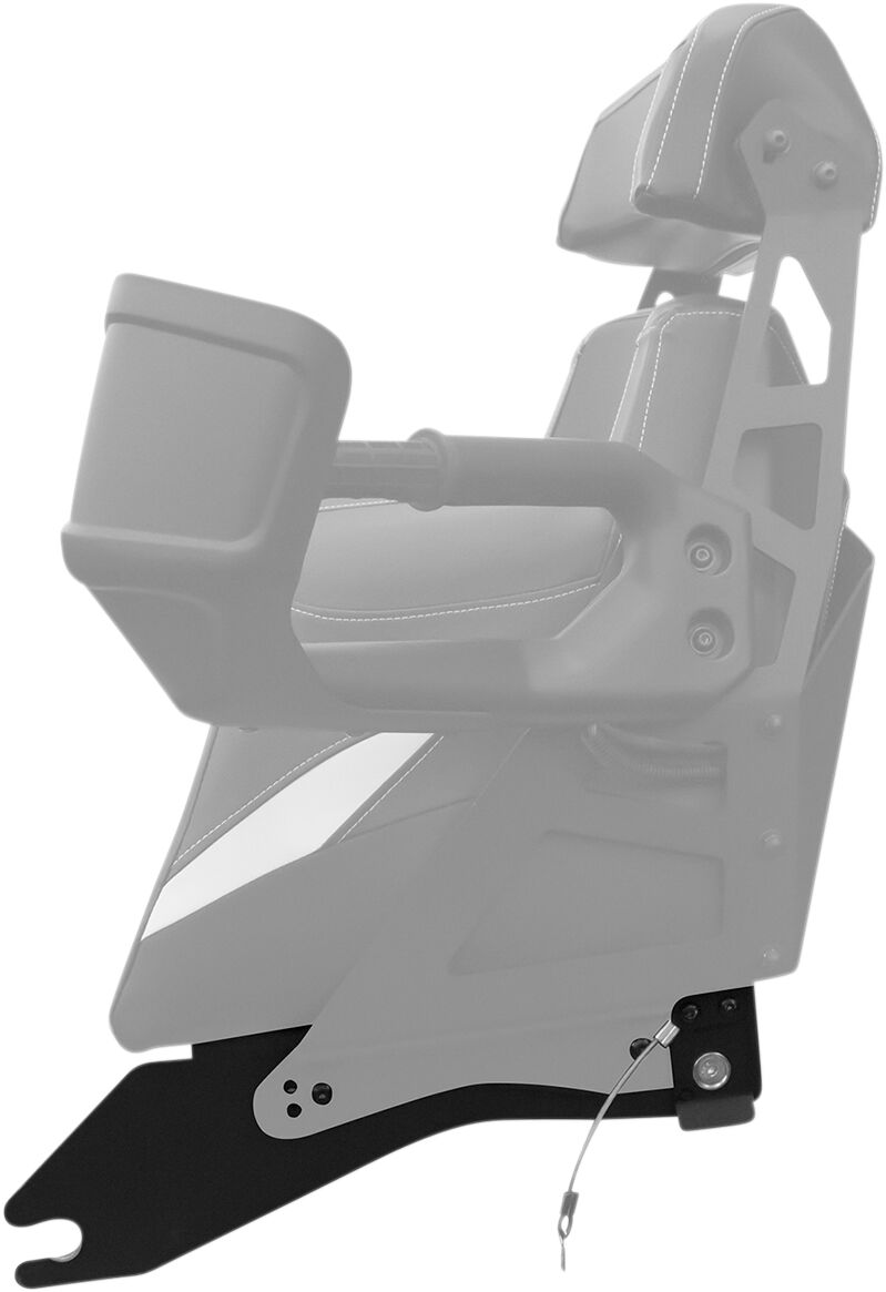 2-Up Seat Bracket Black For Polaris SWITCHBACK PRO-R 600 2012-2013