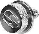 Seat Mounting Knob Silver - 1/4-28
