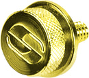 Seat Mounting Knob Gold - 1/4-20