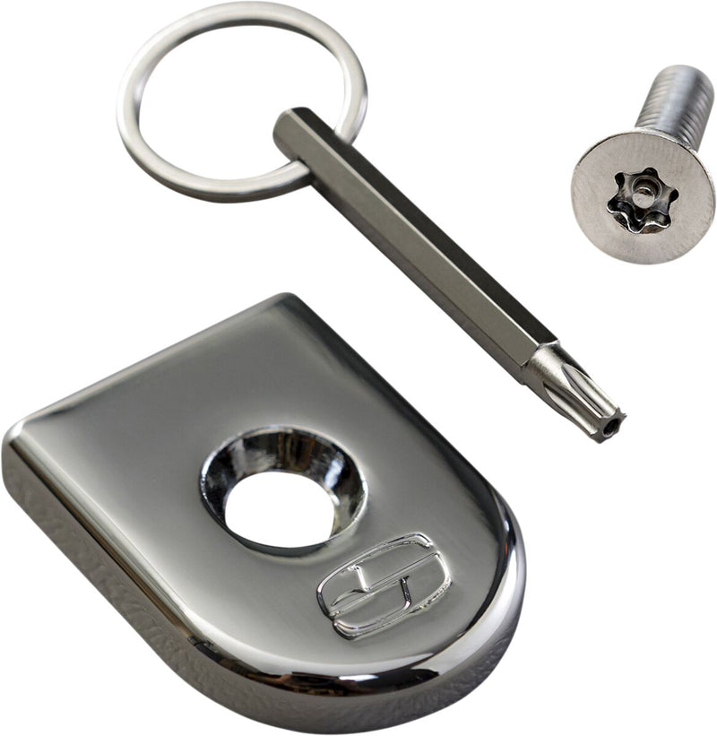 Security Seat Screw Chrome - M8 x 1.25 MM