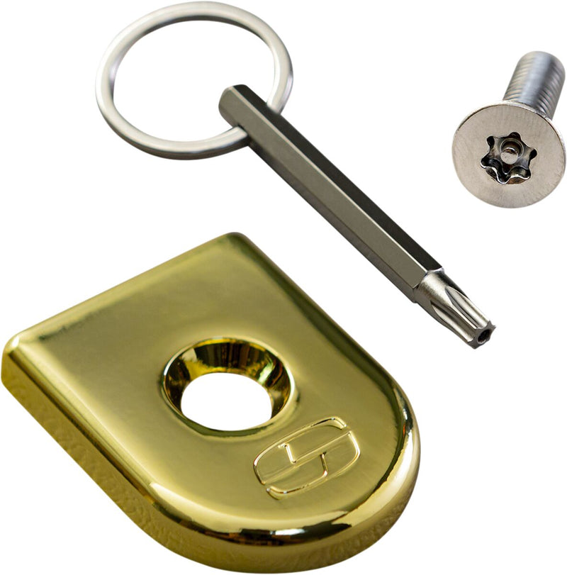 Security Seat Screw Gold - M8 x 1.25 MM