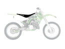 Pyramid Seat Cover Black For Kawasaki KX 125 L 1999-2002