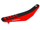 Double Grip 3 Seat Cover Red For Honda CRF 250 L 2014-2017