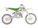 Double Grip 3 Seat Cover Green For Kawasaki KX 85 17/14 2001-2006