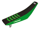 Double Grip 3 Seat Cover Green For Kawasaki KX 85 I 17/14 2014-2023