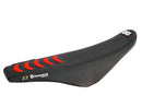 Double Grip 3 Seat Cover Black / Red For Husqvarna CR 125 2009-2013