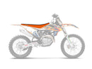 Seat Cover Black / Orange For KTM EXC 150 TPI 2020-2023