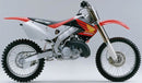 Seat Cover Team Honda Black For Honda CR 125 R 1998-1999 - 35 CM