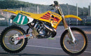 Seatcover Team Suzuki Yellow For Suzuki RM 125 1993-1995 - 35 CM