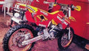 Seatcover Team Suzuki Red For Suzuki RM 125 1996-1998 - 35 CM