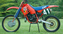 Seat Cover Team Honda For Honda CR 125 R 1987-1988 - 35 CM