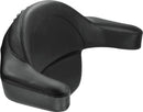 Passenger Pad With Armrest Black For Harley Davidson FLHR 1340 1994-1998 - 33 CM