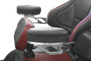 Adjustable Passenger Armrests Black / Chrome For Honda GL 1800 2001-2017