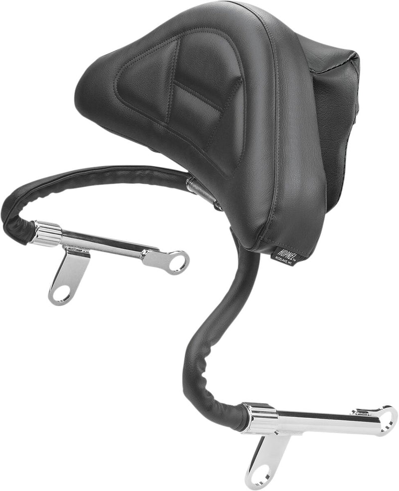 Driver Backrest Kit Black / Chrome For Honda GL 1800 2001-2017