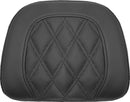 Touring Sissy Bar Pad Black For Indian Challenger 108 ABS