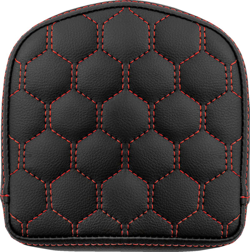 RoadSofa™ Sissy Bar Pad Black / Red