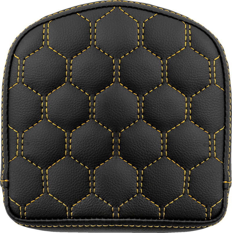 RoadSofa™ Sissy Bar Pad Black / Gold