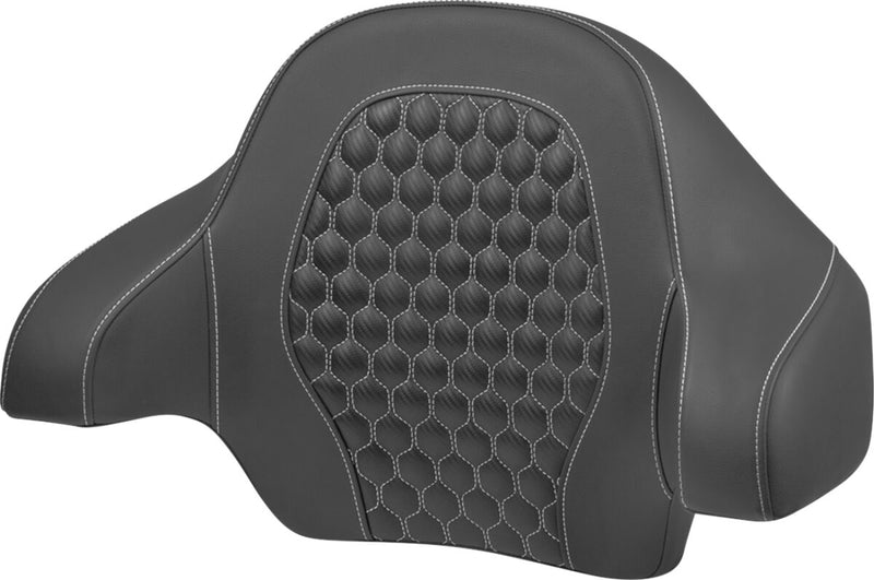 Tour Pack Backrest Pad White For Harley Davidson FLH 1868 ABS