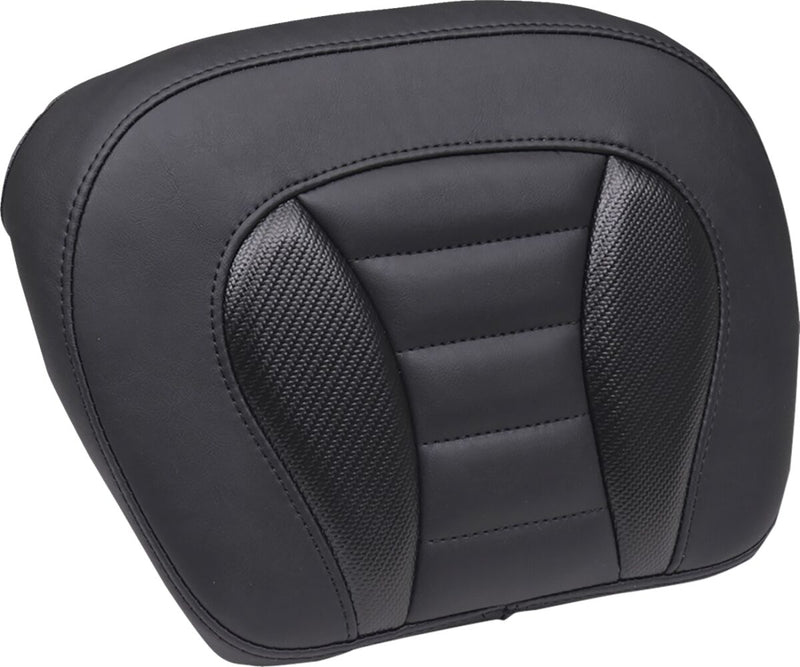 Deluxe Touring Chopped Tour-Pak Sissy Bar Pad Black For Harley Davidson FLHX 1923 ABS 2024-2025