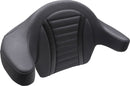 Deluxe Touring Extended Passenger Arm Backrest Black For Harley Davidson FLHX 1923 ABS 2024-2025