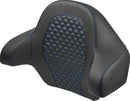 Dragon Scale Tour Pak Backrest Pad Black / Blue For Harley Davidson FLH 1868 ABS 2021