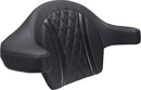 Extended Arm Wrap-Around Backrest Black / Grey For Harley Davidson FLHX 1923 ABS 2024-2025