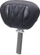 Deluxe Touring Driver Backrest Black / Blue For Harley Davidson FLHX 1923 ABS 2024-2025