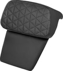 Chopped Tour Pak Backrest Pads Black For Harley Davidson FLHFB 1868 ABS 2023