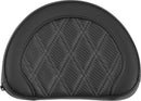 Contoured Sissy Bar Pad Black / Grey - 20.5 CM