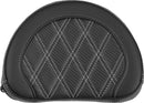 Contoured Sissy Bar Pad Black / Silver - 20.5 CM