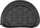 Contoured Sissy Bar Pad Black / Silver - 25.5 CM