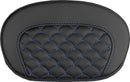 Mini Contour Sissy Bar Pad Black / Blue - 26.5 CM
