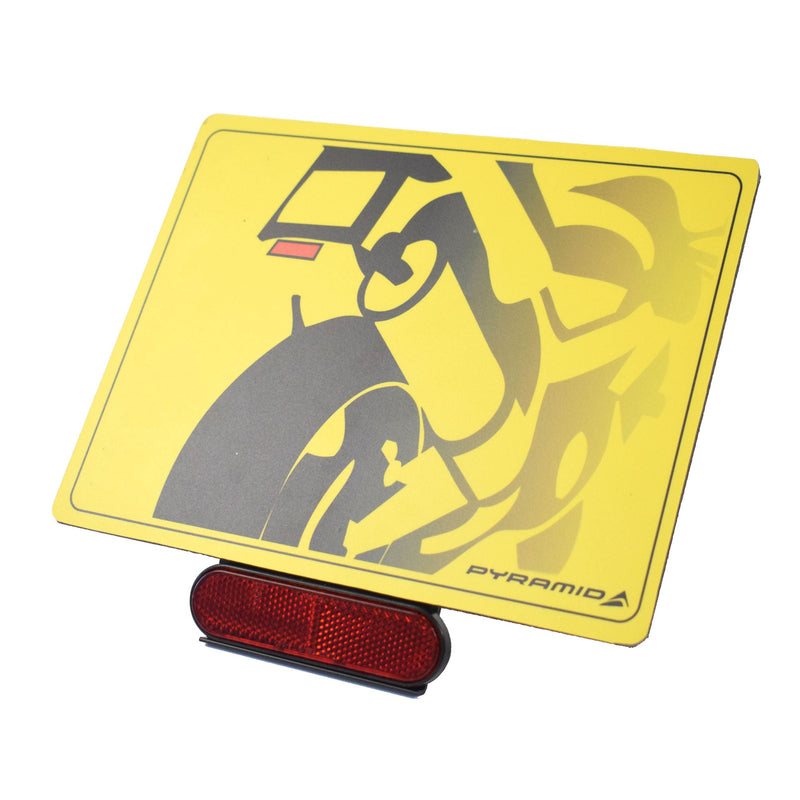 Universal Number Plate Reflector Black