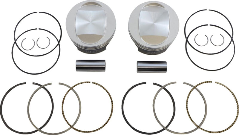 Tracker Series™ Piston Kit For Harley Davidson FLHR 1584 - 3.885 Inch